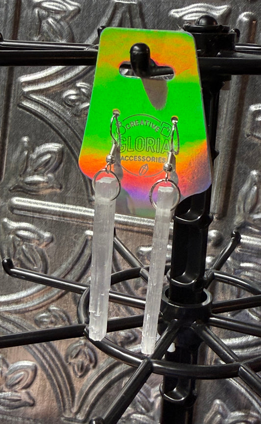 Selenite Earrings